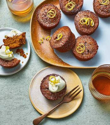 Thyme brown butter cakes