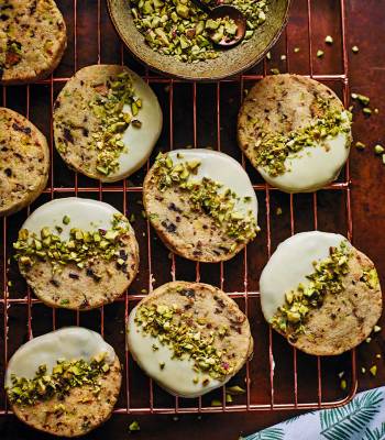 Slice-and-bake Christmas shortbread