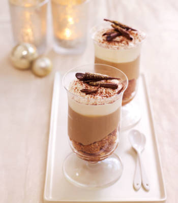 Cappuccino trifles