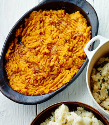 Sweet potato, cumin and chilli mash