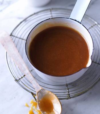 Quick salted caramel sauce