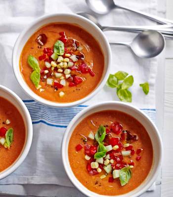 Summer vegetable gazpacho