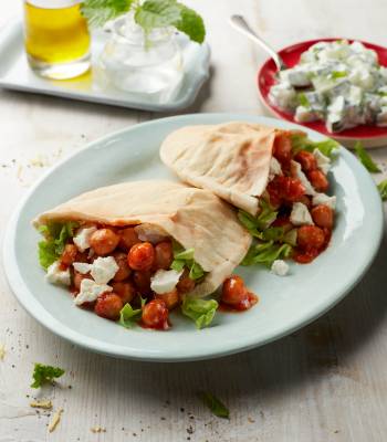 Greek meze pitta pockets