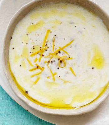 Lemon and anchovy dressing