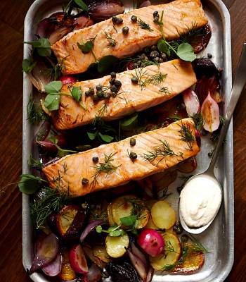 Scandi-style salmon
