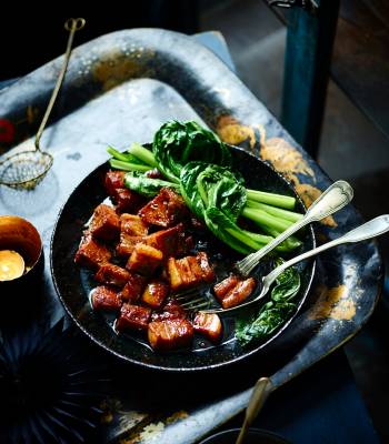 Braised red pork