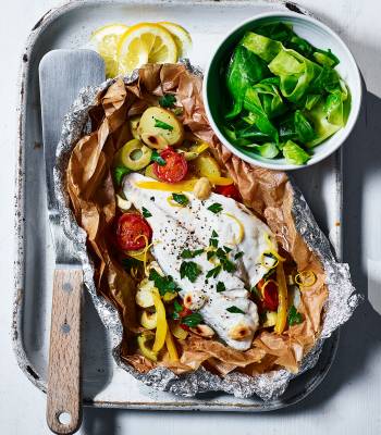 Spanish fish parcels