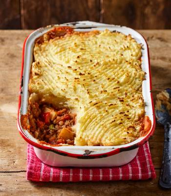 Vegan shepherd’s pie