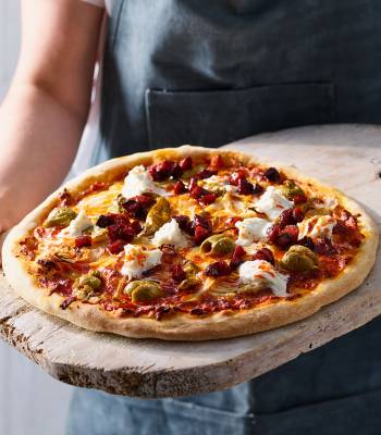Flavour-bomb pizza