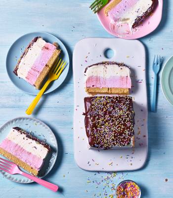 ‘Fab’ ice cream slice 