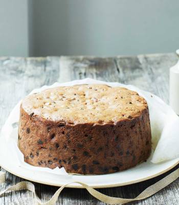 Whisky & ginger Christmas cake
