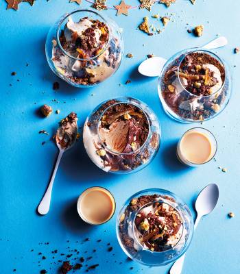 Baileys cheesecake pots