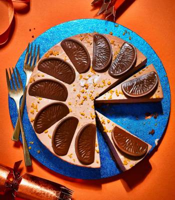 Terry’s double-chocolate orange cheesecake