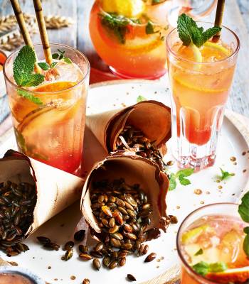 Blood orange and ginger pitcher 