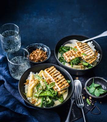 Super greens Thai green curry