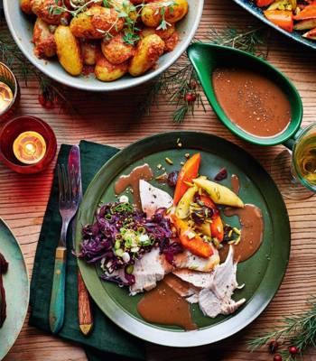 Mulled wine vegan gravy