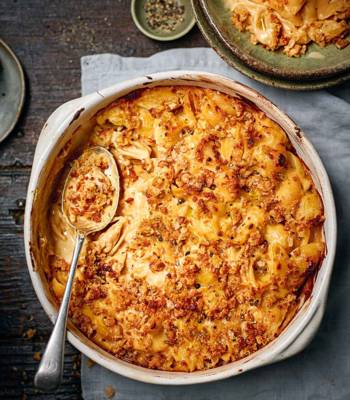 Marmite-on-toast mac and cheese