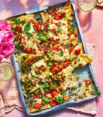 Sponsored: loaded smoked humous 'nachos'