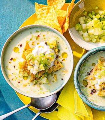 Chilled salsa soup