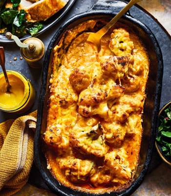 Welsh rarebit cauliflower cheese