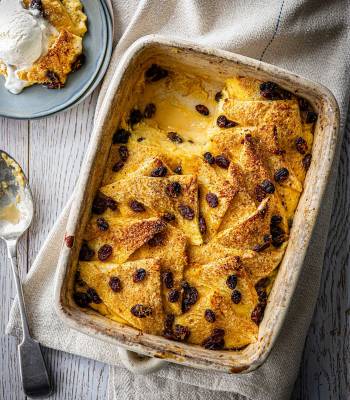 Bread and butter pudding