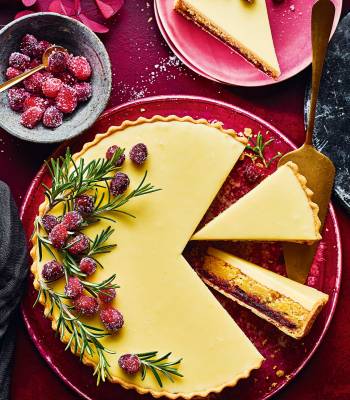 Boxing day Bakewell tart
