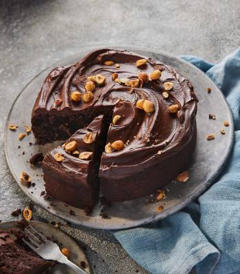 Chocolate chickpea cake