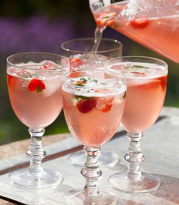 Rhubarb and star anise cordial