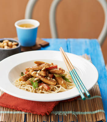 Thai-style pork stir-fry