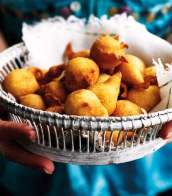 Fennel-spiced Punjabi mini ‘doughnuts’ 