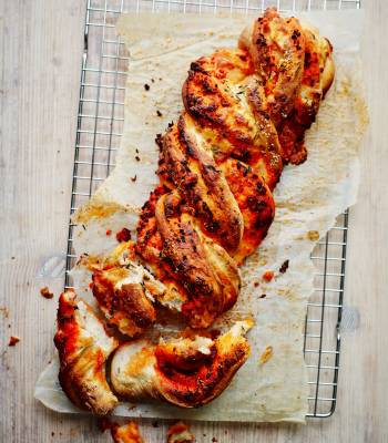 Twisted sobrasada sharing loaf