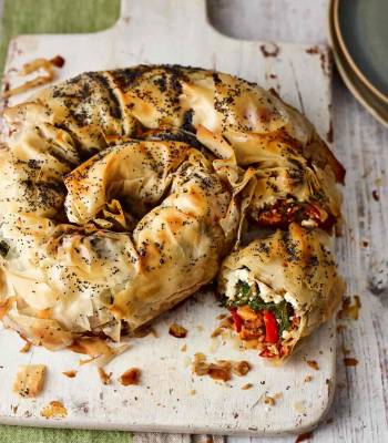 Sweet potato pastilla