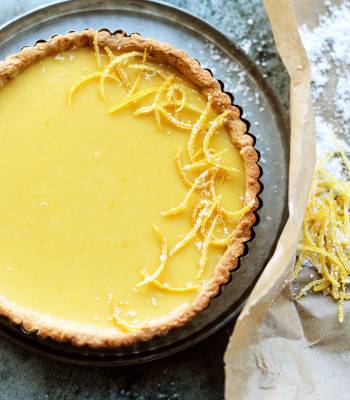 Gin and tonic tart