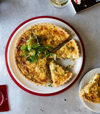 French onion soup tart