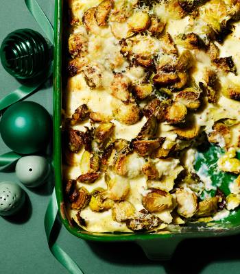 Brussels sprouts lasagne