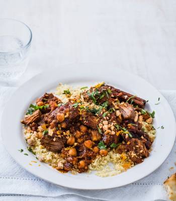 Lamb, apricot & chickpea tagine