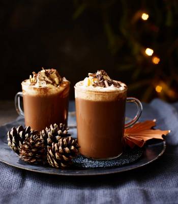 Amaretto hot chocolate 