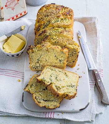 Cheese and onion babka