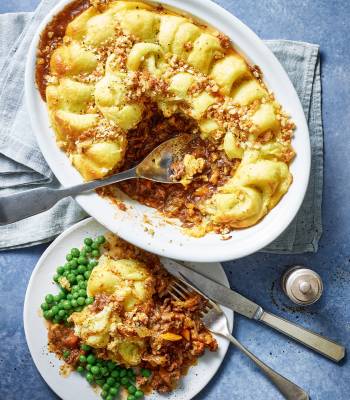 French onion cottage pie  