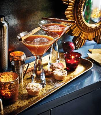 Mince pie martini