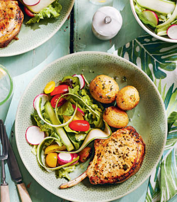 Sponsored: English garden pork cutlets