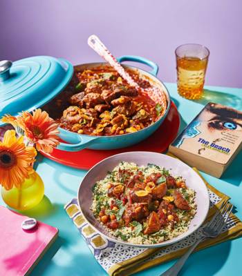 Lamb tagine and couscous