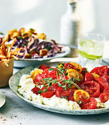 Roast tomato platter