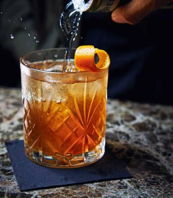 Brown sugar and ginger bourbon