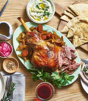 Lamb sharing platter
