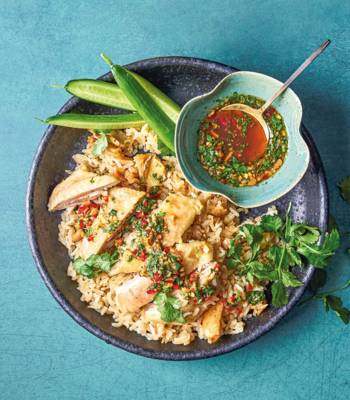 Hainanese chicken rice