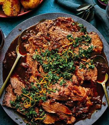 Black treacle and Guinness brisket 