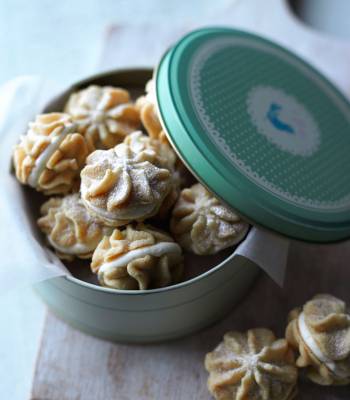 Lavender and orange shortbreads