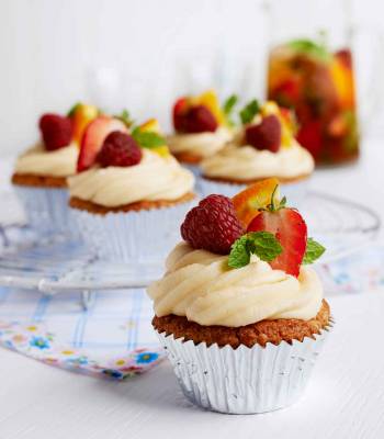 Pimm's cupcakes