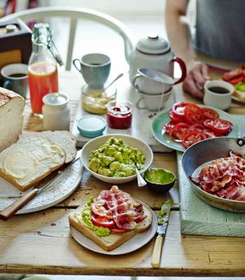 DIY bacon butties